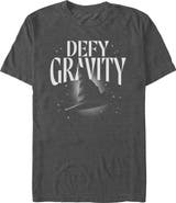 Wicked Men's Defy Gravity Witch Hat Short Sleeve Graphic T-Shirt