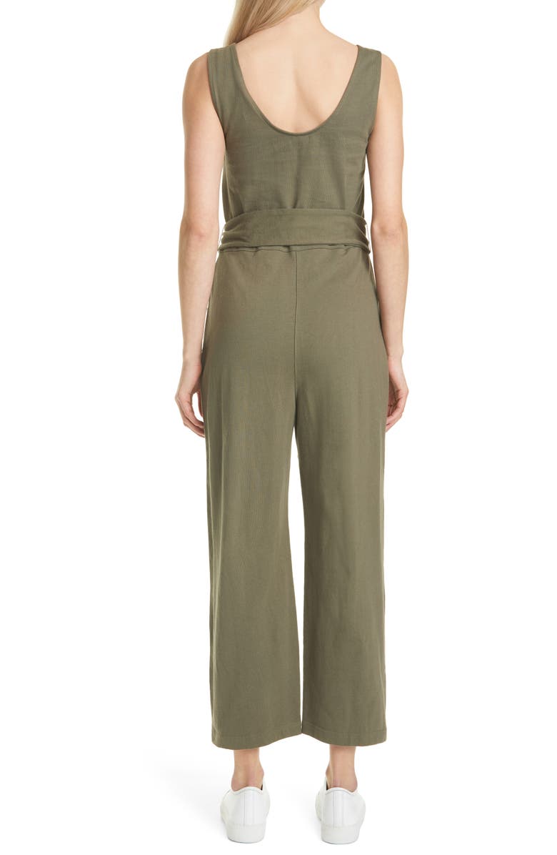 Rails Trixie Scoop Neck Sleeveless Cotton Knit Jumpsuit, Alternate, color, 