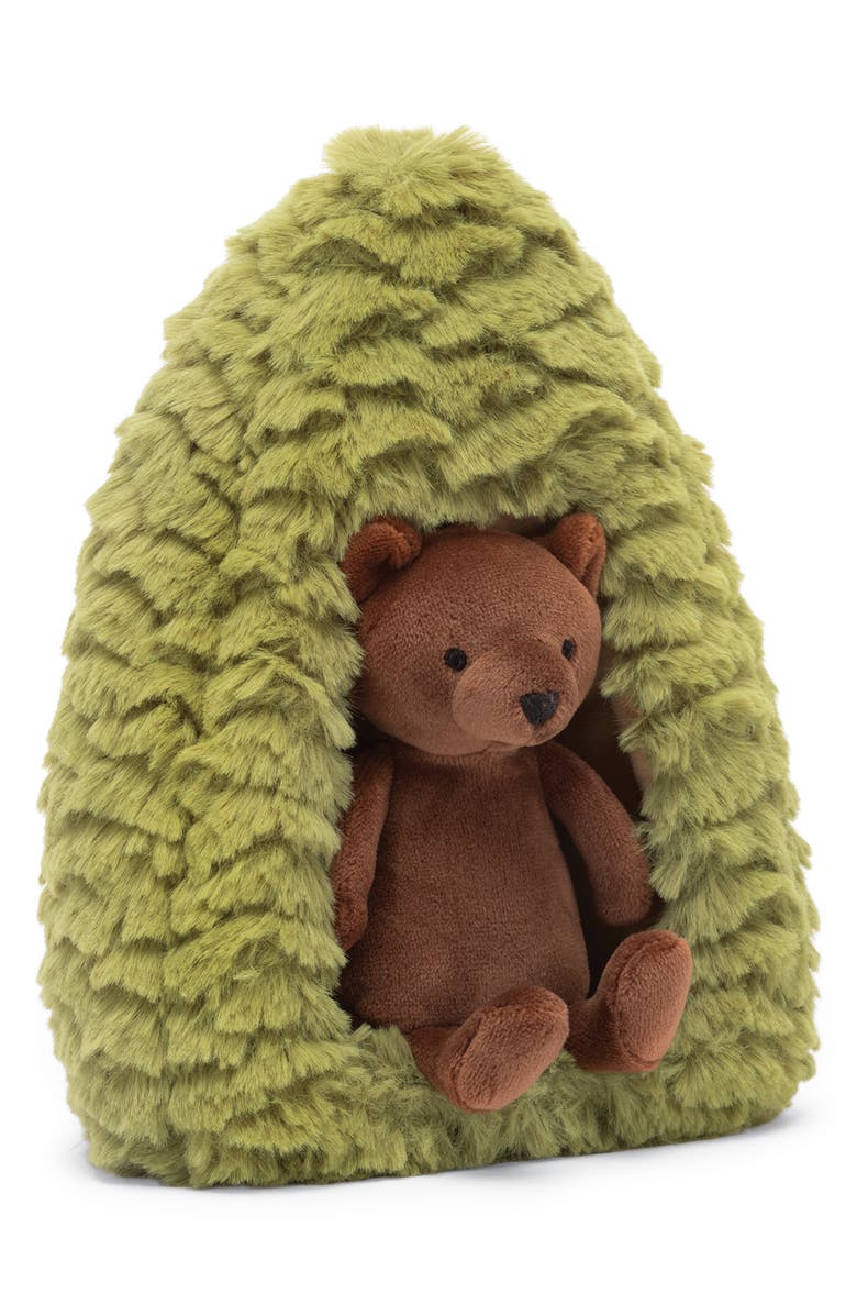 Jellycat Plush Toy Tree & Bear Stuffed Animal, Main, color, 