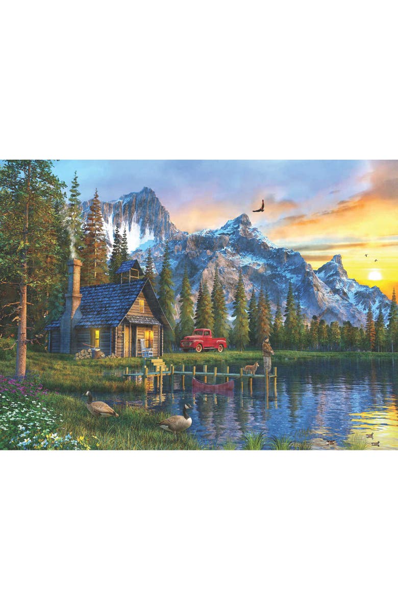 Anatolian Sunset Cabin 1000 piece Jigsaw Puzzle for Adults, Alternate, color, Multicolor