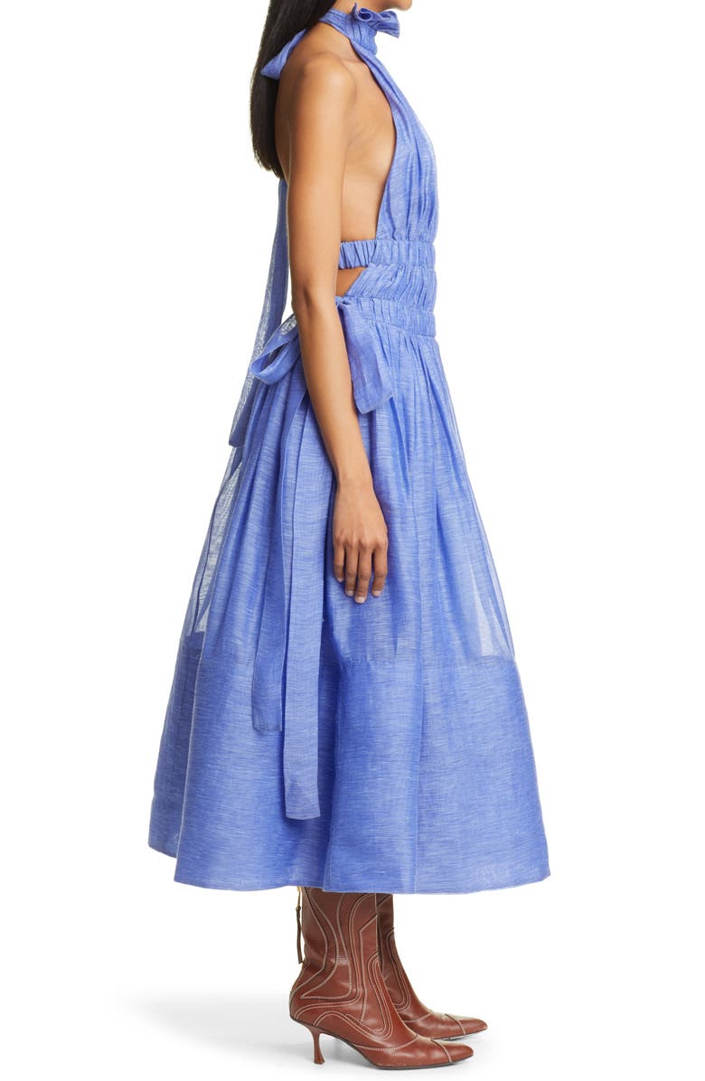 Zimmermann Luminous Halter Gown, Alternate, color, 