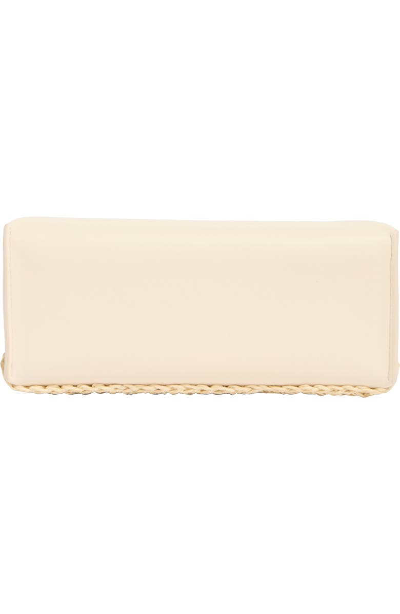 Olga Berg Millie Raffia Shoulder Bag, Alternate, color,