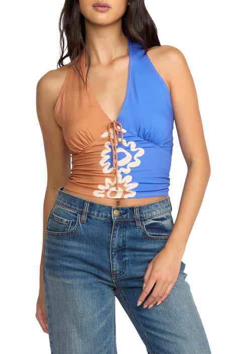 Billabong Trippin Dippin Halter Crop Top