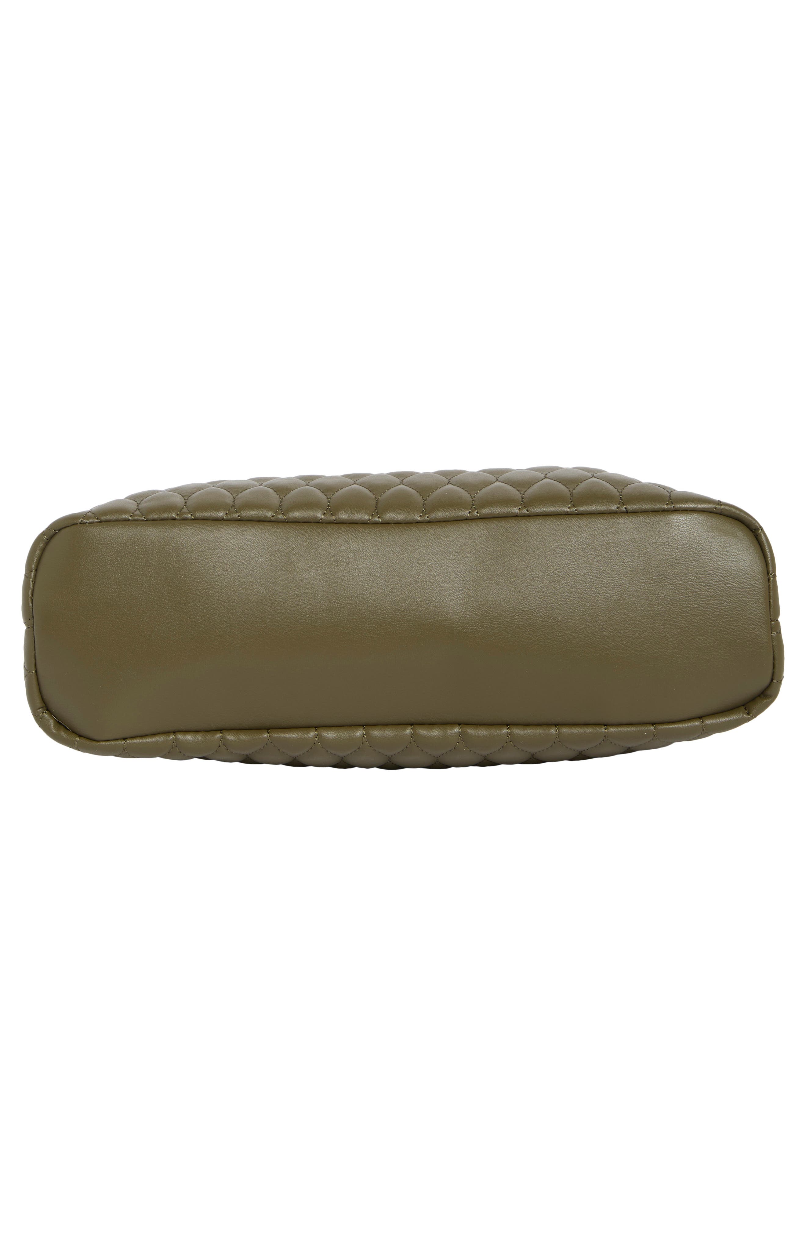 Quilted Hobo Bag, Alternate, color, OLIVE