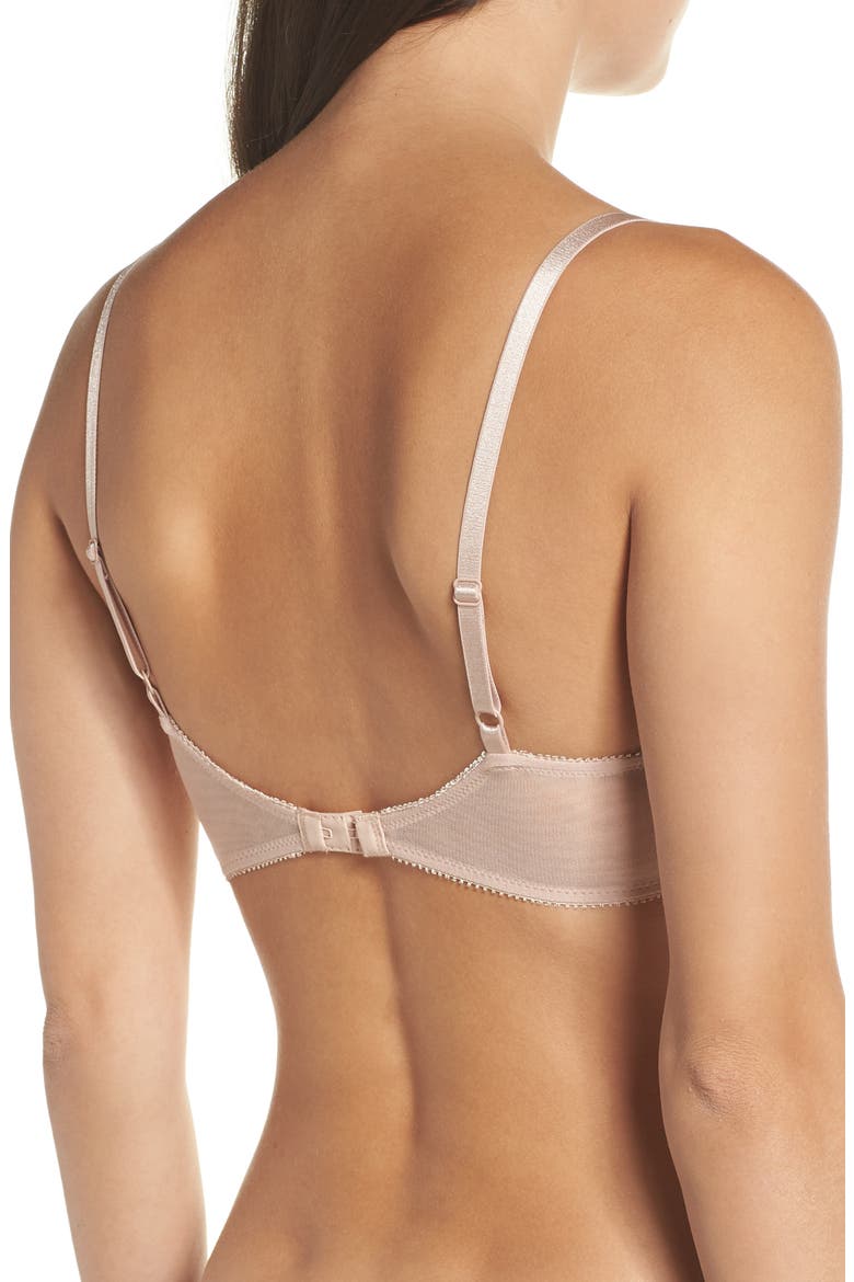 Bump It Up Underwire Push-Up Bra, Alternate, color, CHAMPAGNE