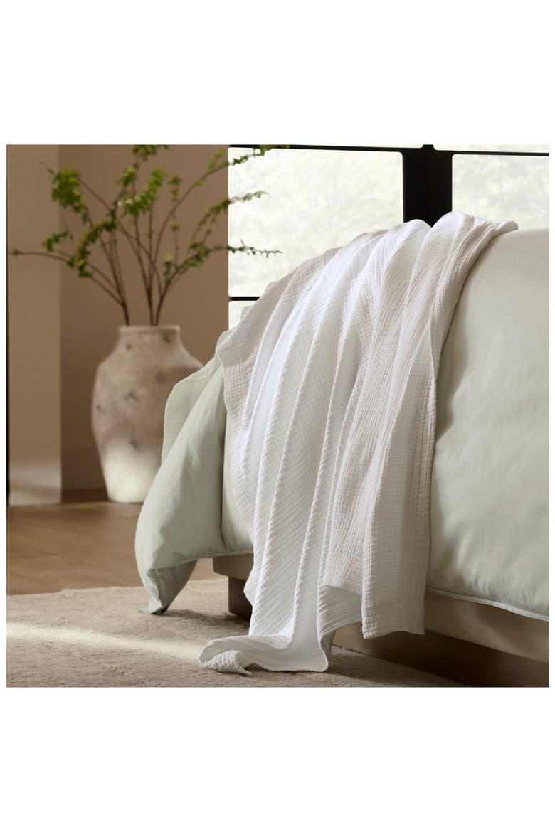 Dream Throw Blanket, Alternate, color, WHITE