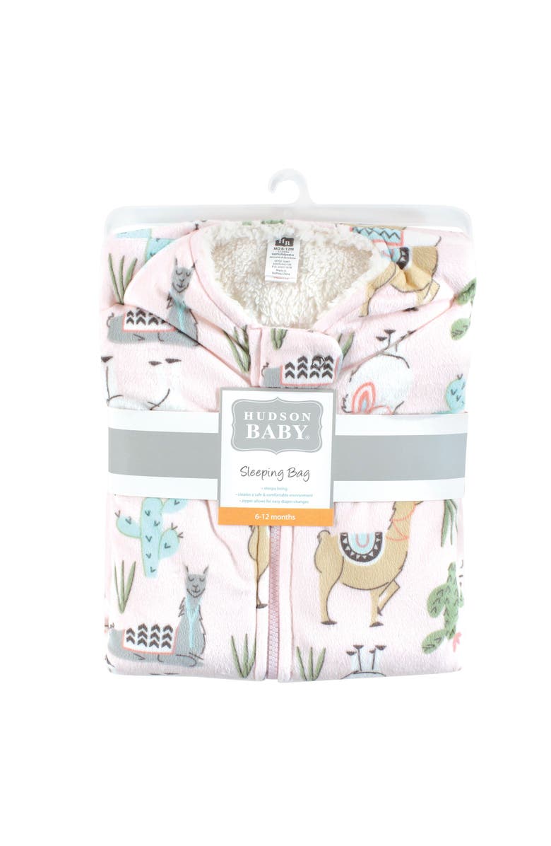 Hudson Baby Mink with Inner Sleeping Bag, Sack, Blanket, Alternate, color, Llama