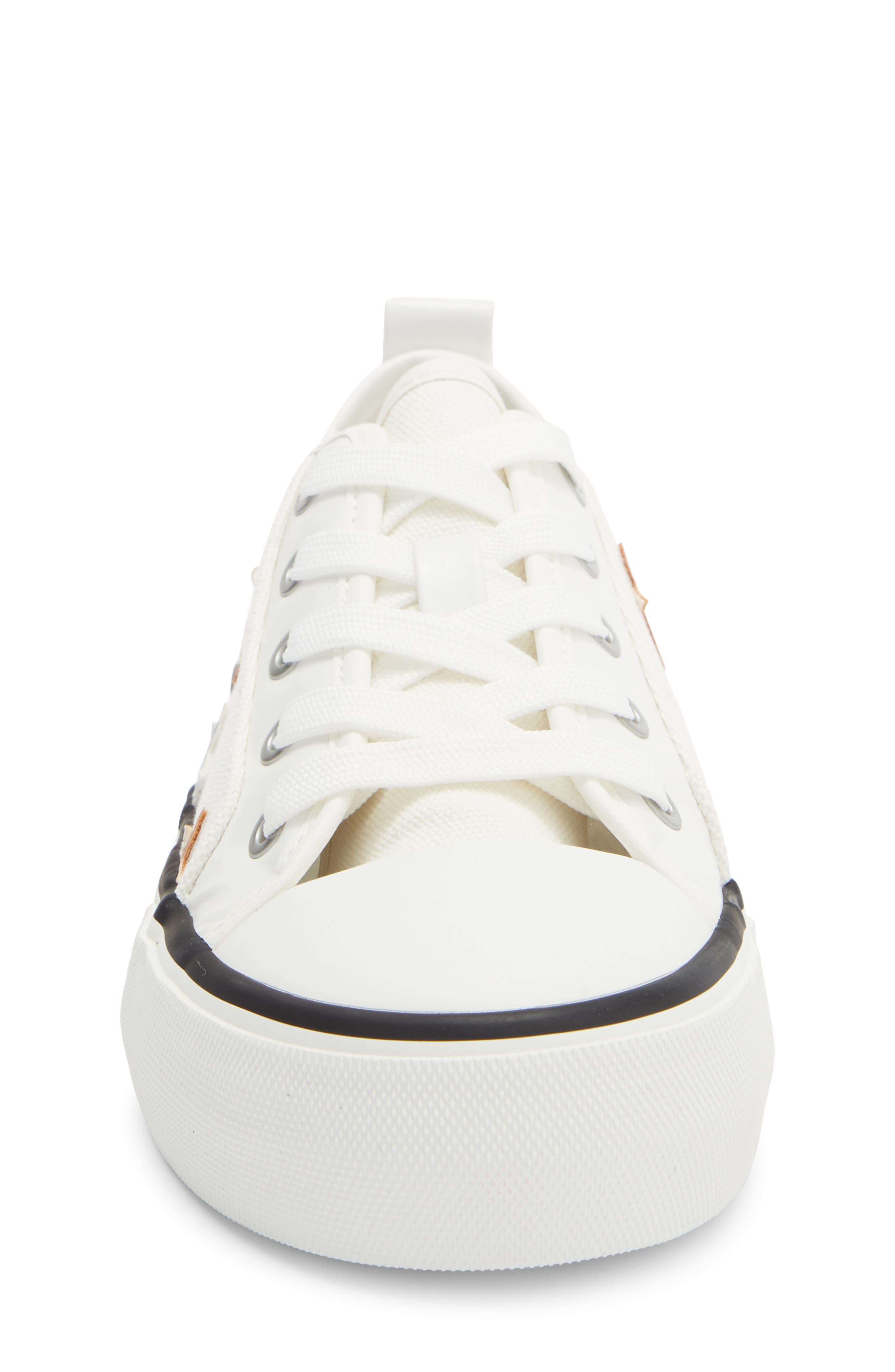 Nina Kids' Follie Star Sneaker, Alternate, color, White