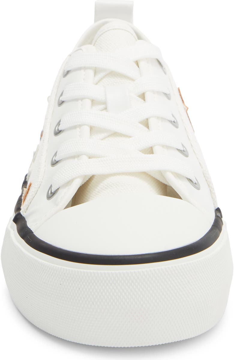 Nina Kids' Follie Star Sneaker, Alternate, color, White