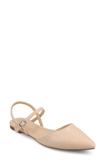 JOURNEE COLLECTION JOURNEE COLLECTION MARTINE SUPERNATURAL SHADES SLINGBACK FLAT