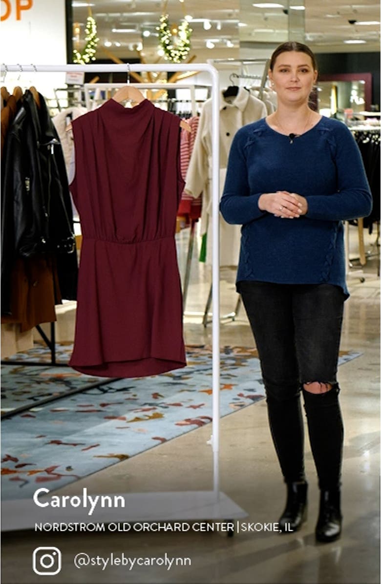 Franny Open Back Minidress, sales video thumbnail