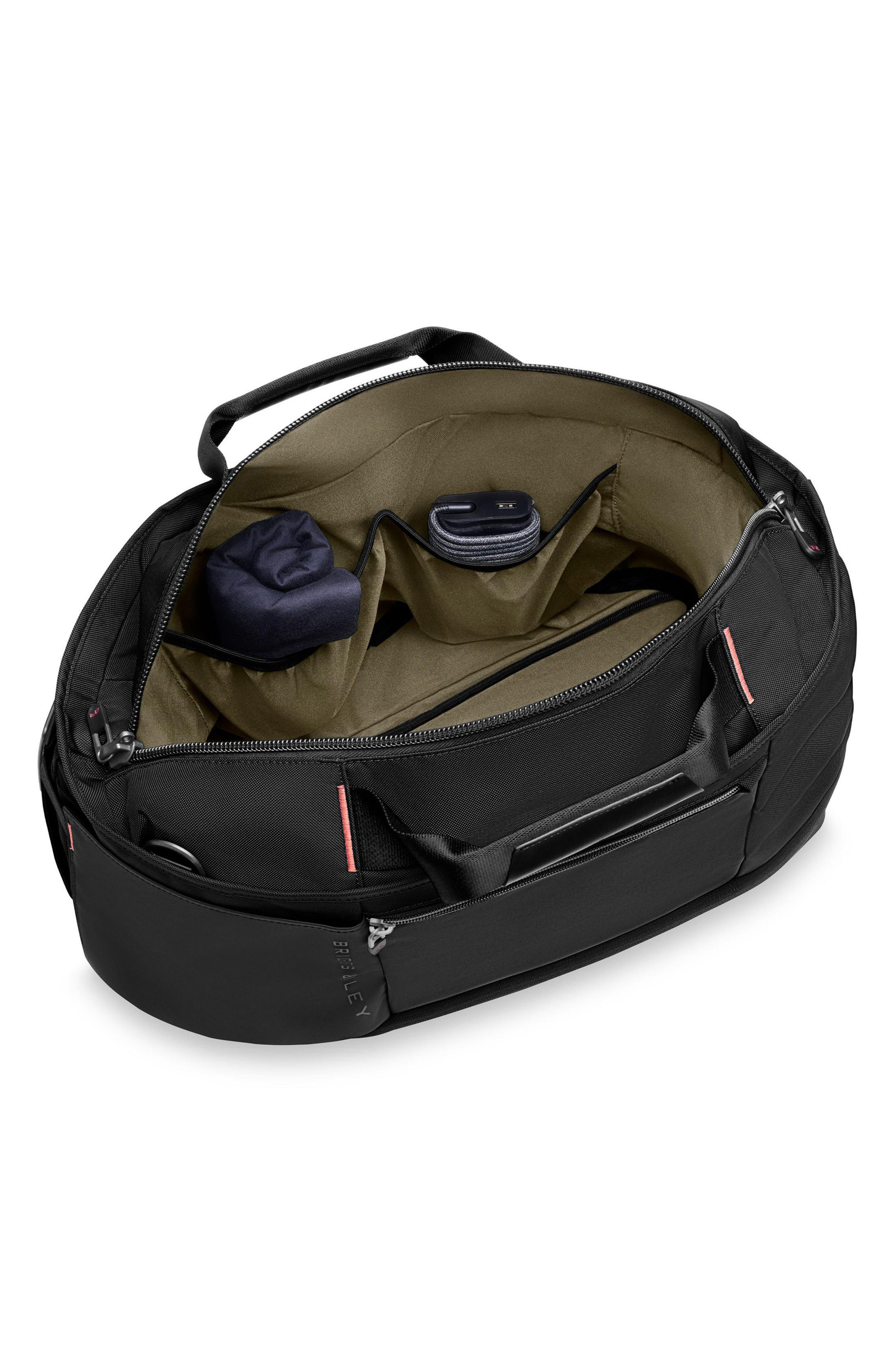Briggs & Riley ZDX Expandable Overnighter, Alternate, color, Black