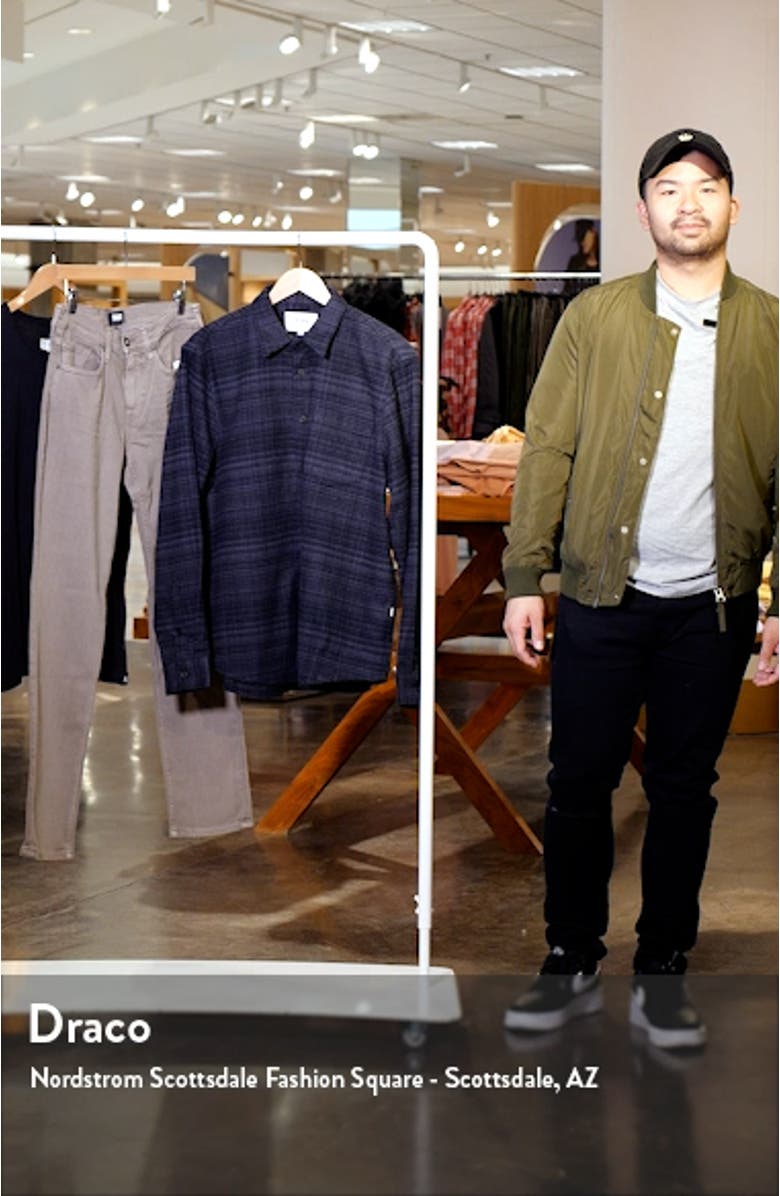 Shelly Plaid Cotton Button-Up Shirt, sales video thumbnail