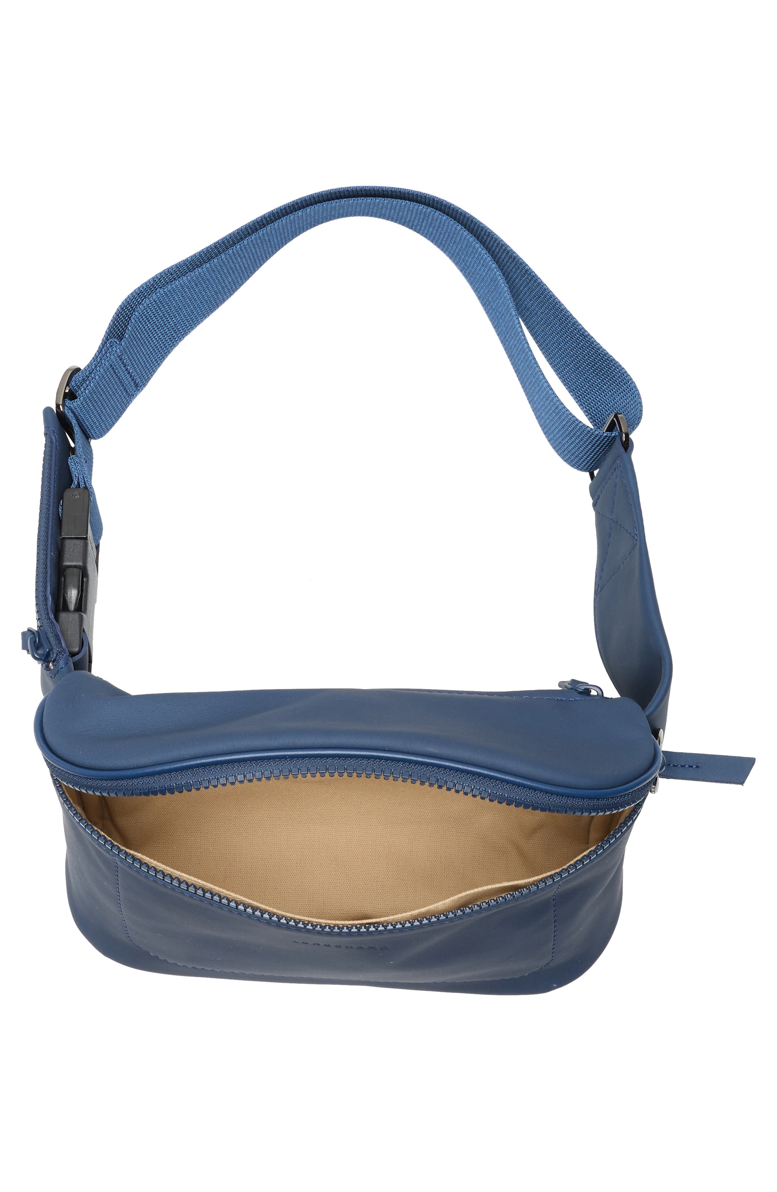 Longchamp Parisis Belt Belt, Alternate, color, Baltik