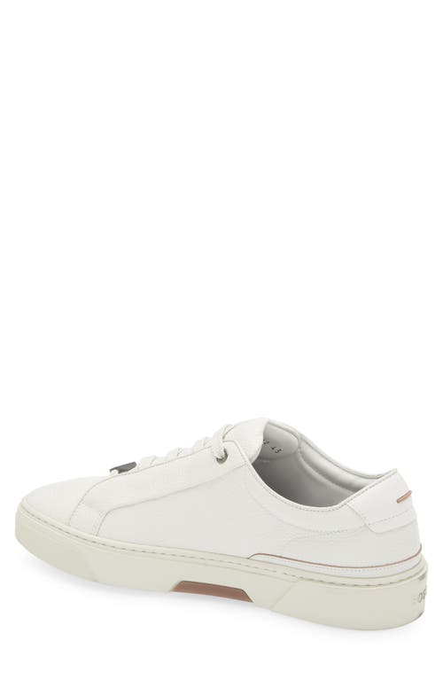 Hugo Boss Boss Gary Tennis Shoe In Open White