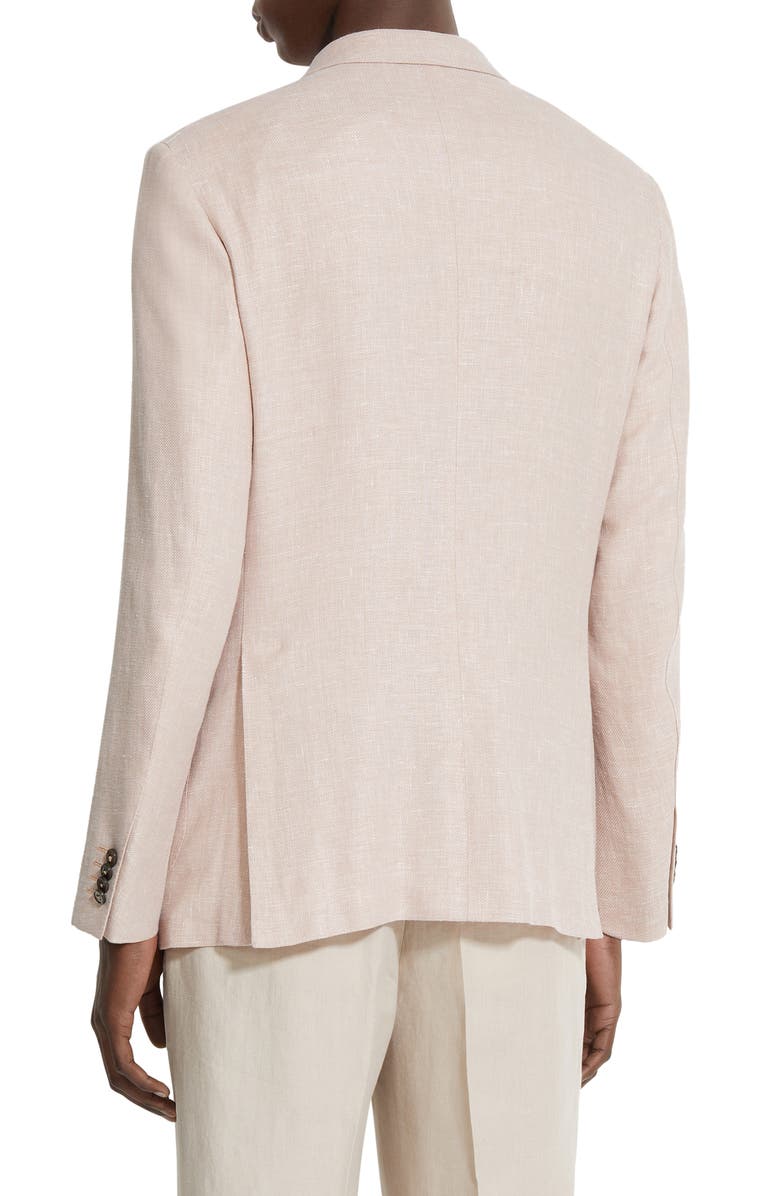 ZEGNA Fairway Crossover Linen Blend Sport Coat, Alternate, color, Petra