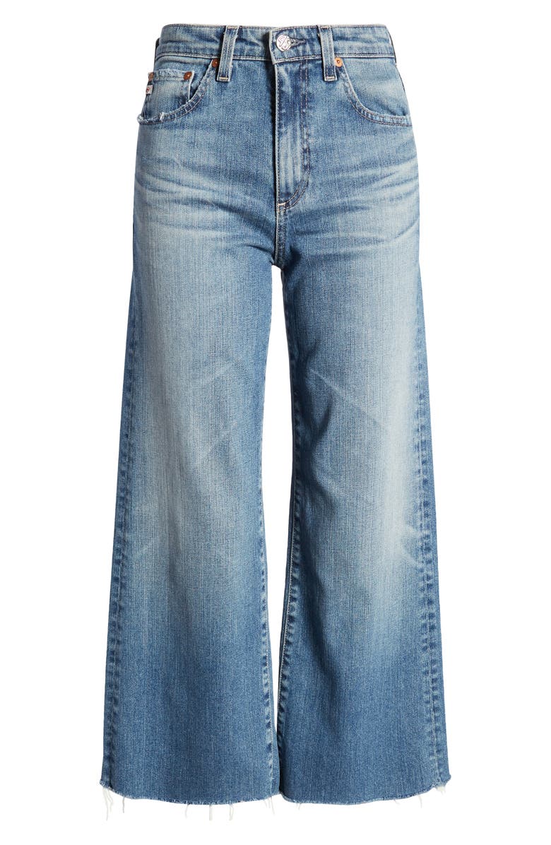 AG Saige Ankle Wide Leg Jeans, Alternate, color,