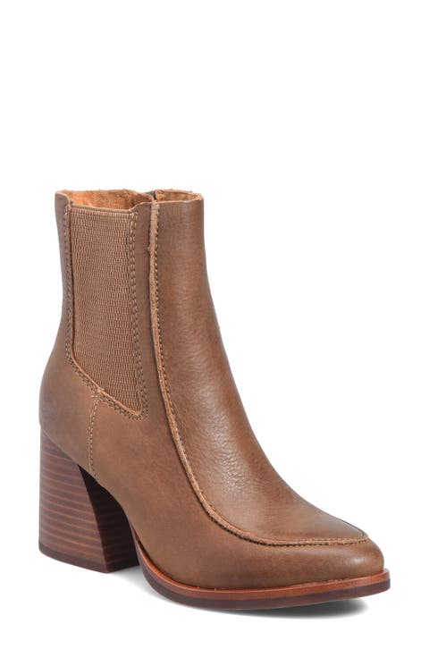 Sioux Block Heel Bootie (Women)