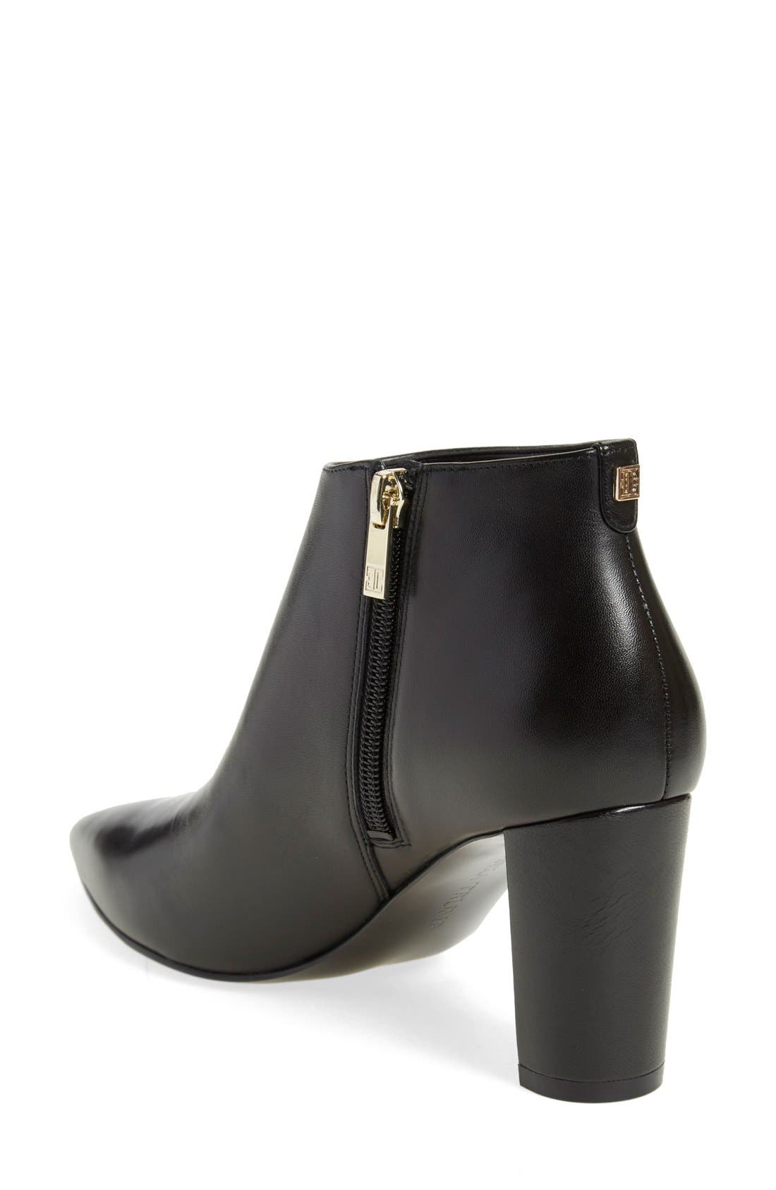 Ivanka Trump 'Lettie' Pointy Toe Bootie, Alternate, color, 
