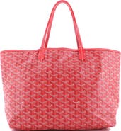 Pre-Owned Goyard Saint Louis Tote Coated Canvas GM