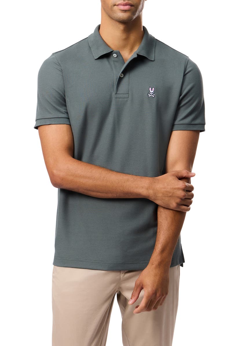Psycho Bunny Tempest Classic Piqué Polo, Main, color, 