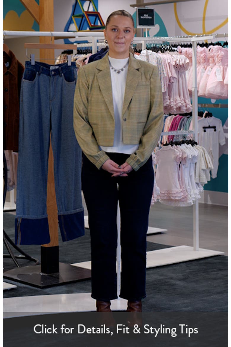 Joli Crop Blazer video