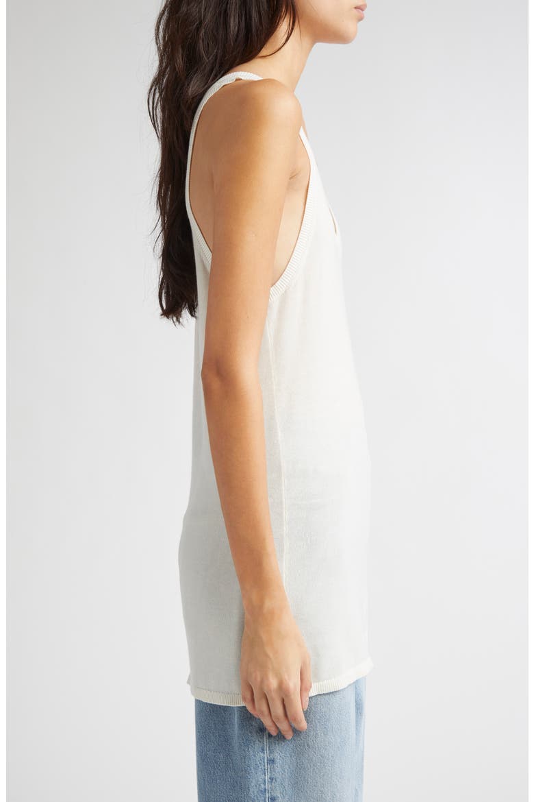 Knit Tank, Alternate, color, WHITE
