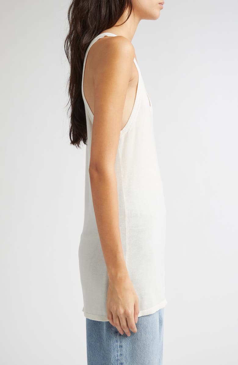 TOTEME Knit Tank, Alternate, color, White