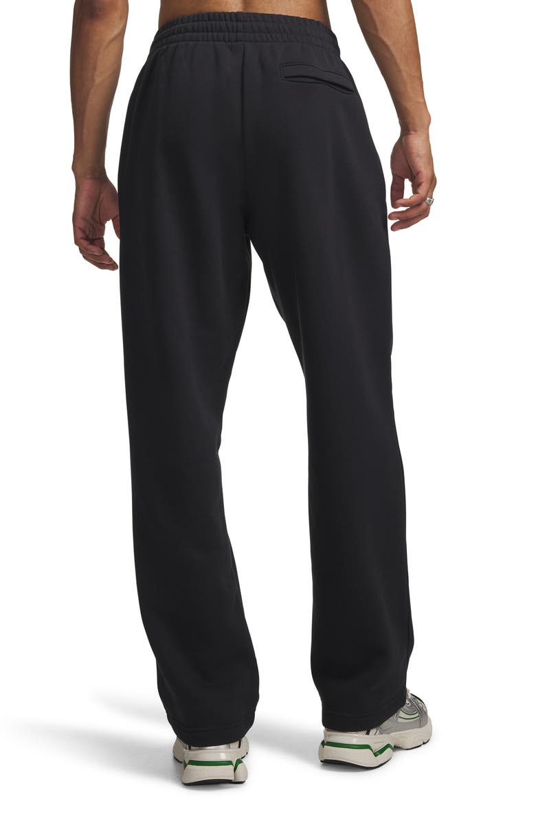 Under Armour Icon Fleece Sweatpants, Alternate, color, Black