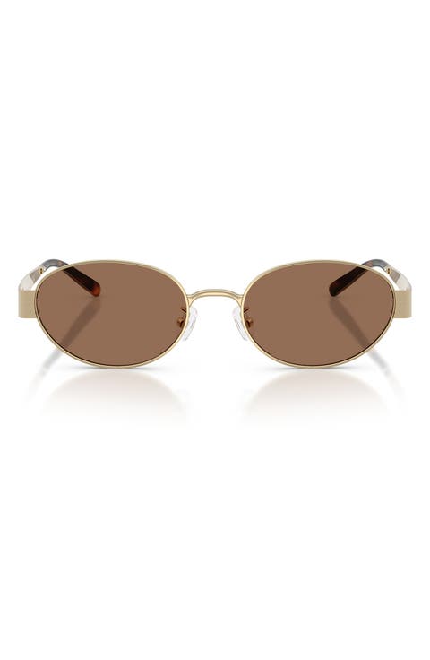 54mm Oval Sunglasses