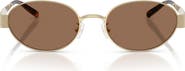 Tory Burch 54mm Oval Sunglasses