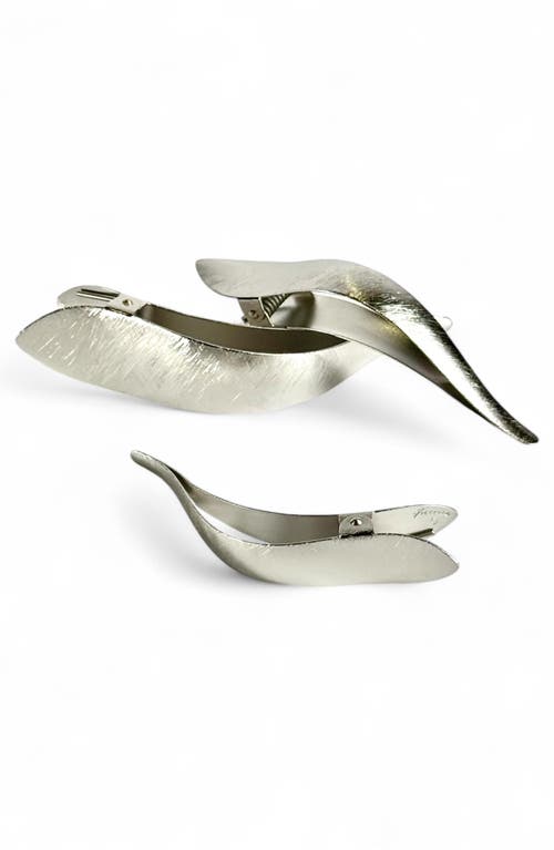 Ficcare Maximas Ice Hair Clip In Ice Silver