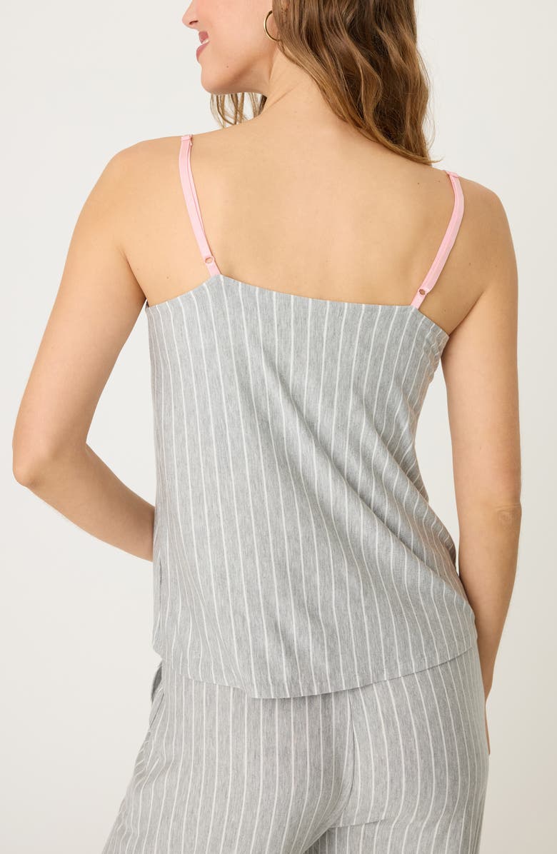 PJ Salvage Lazy Days Pajama Camisole, Alternate, color, H Grey