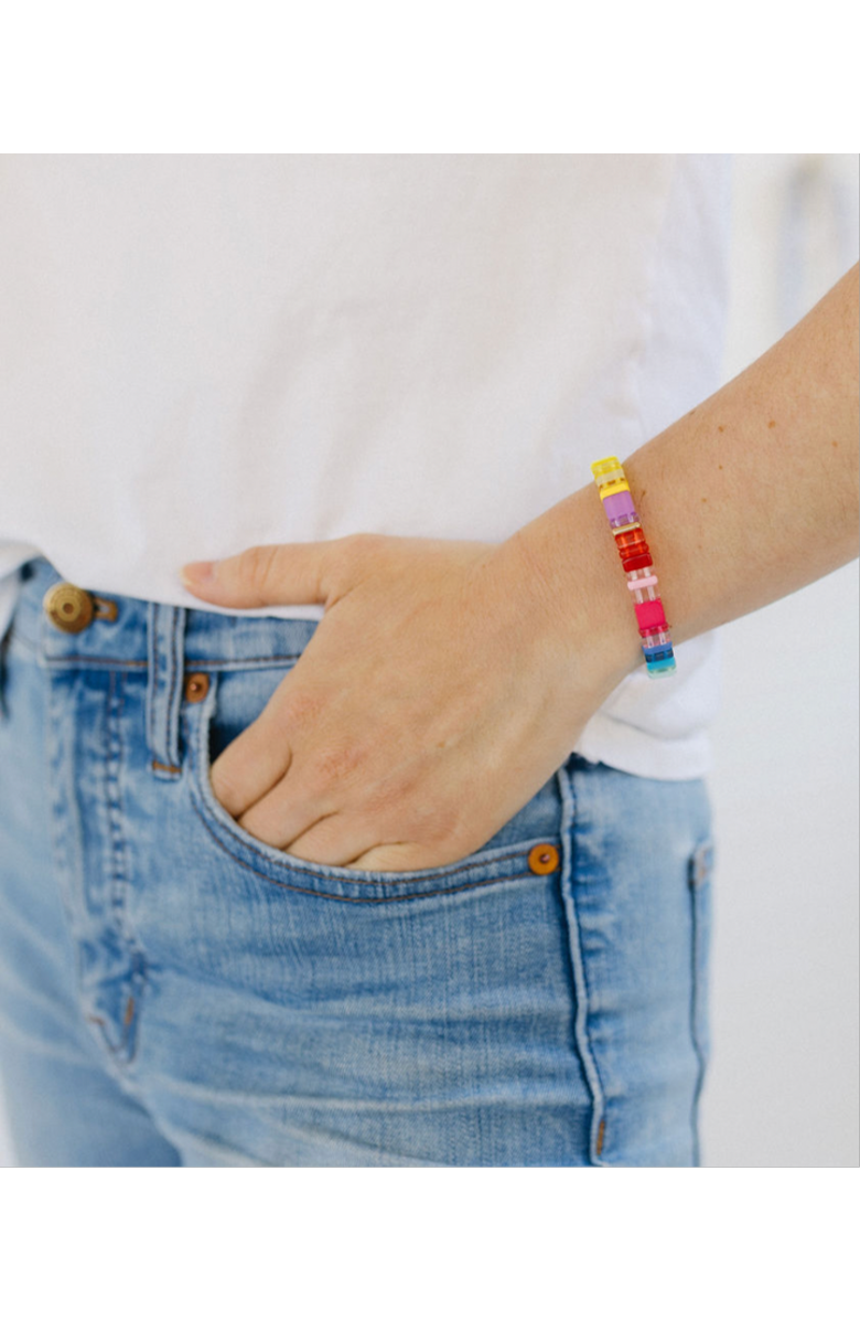 Erin McDermott Jewelry City Streets Bracelet, Alternate, color, Multi