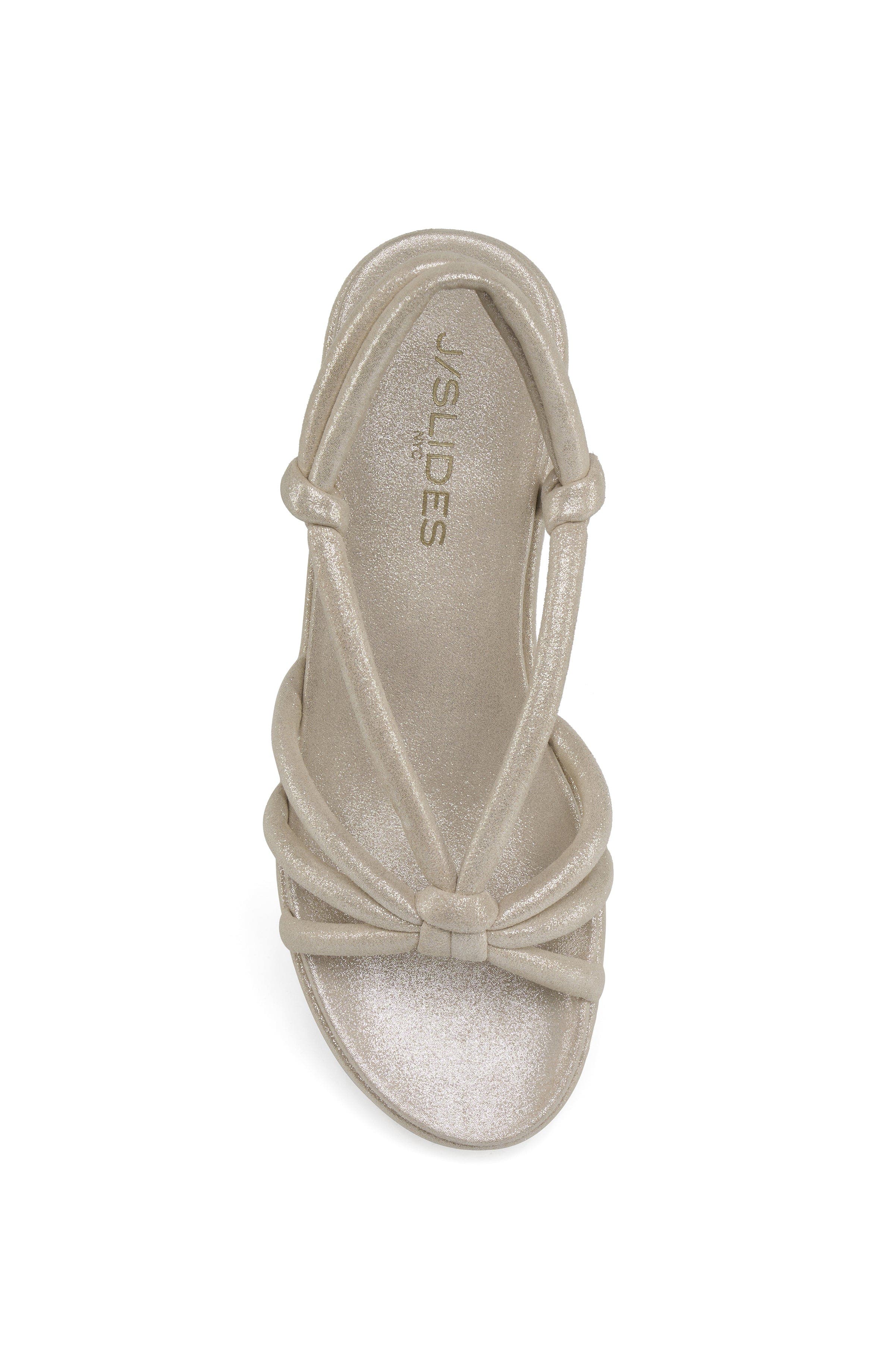 JSlides Footwear Qayla Sandal, Alternate, color, Rose Gold