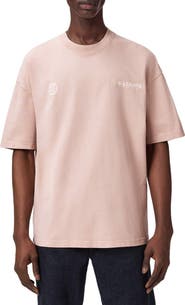 AllSaints Emblem Cotton Graphic T-Shirt