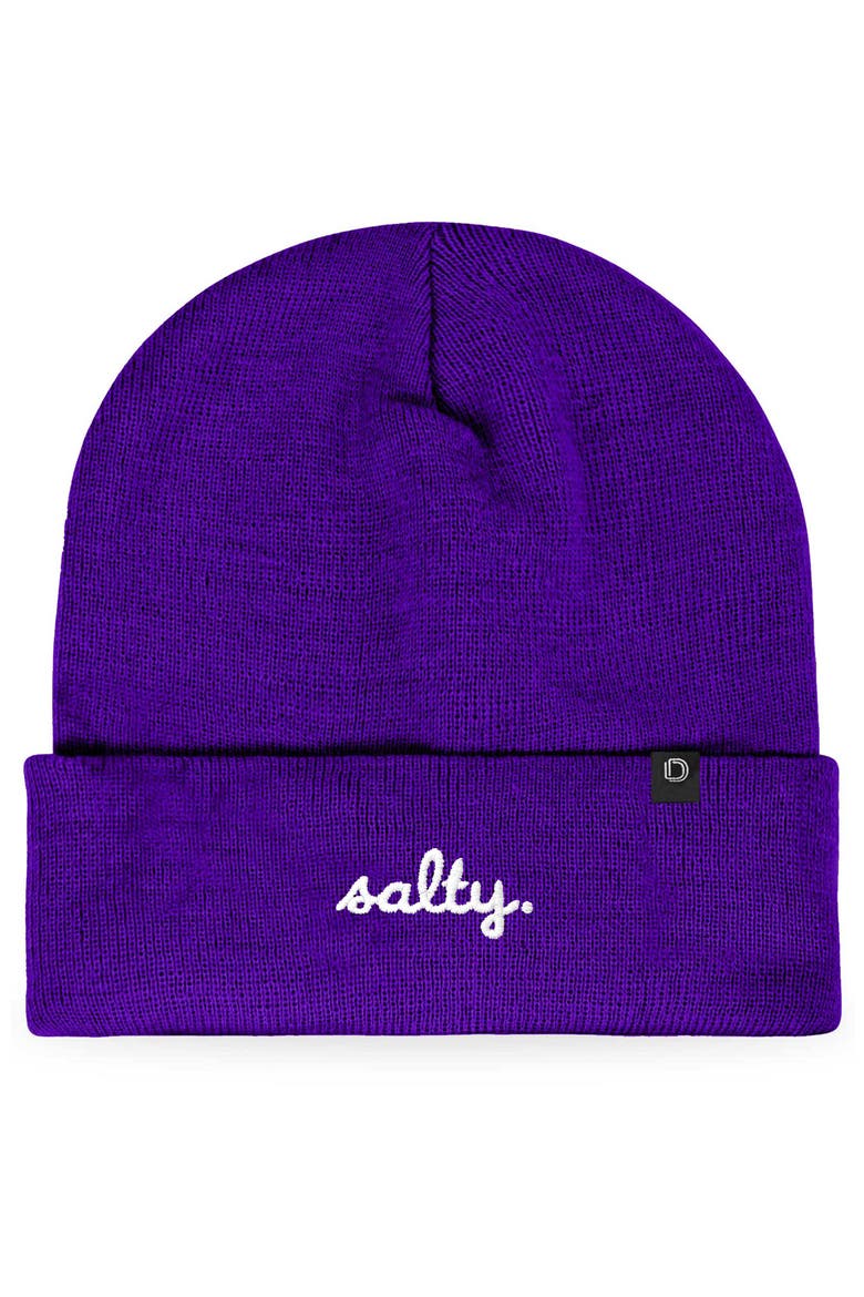 Salty Beanie Cap, Main, color, Purple