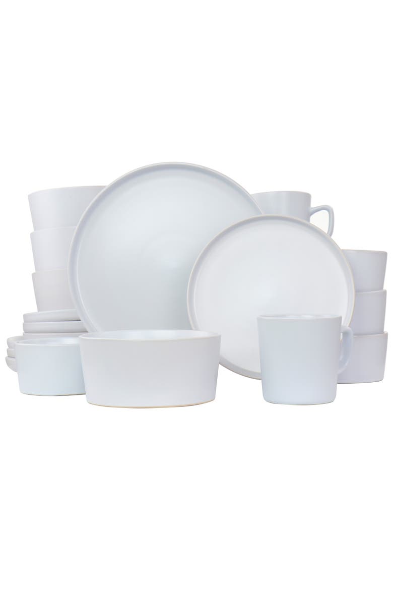Luxmatte White 20 Piece Dinnerware Set, Main, color, White
