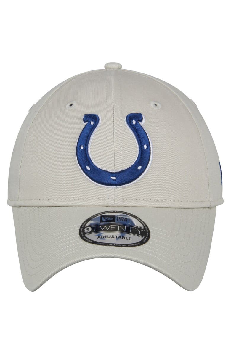 New Era Men's New Era Khaki Indianapolis Colts Playmaker 9TWENTY Adjustable Hat, Alternate, color, 