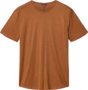 John Varvatos Amato Silk & Organic Cotton Crewneck T-Shirt