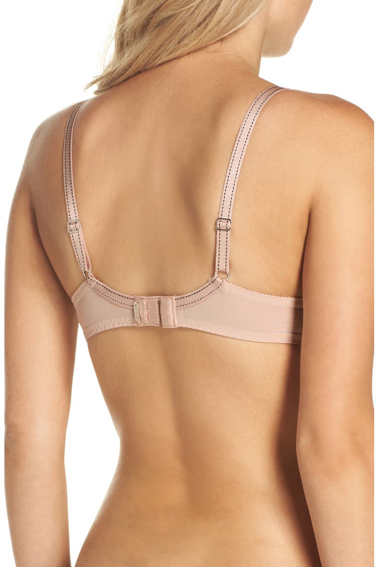 Rive Gauche Full Coverage T-Shirt Bra, Alternate, color, CAPPUCINO