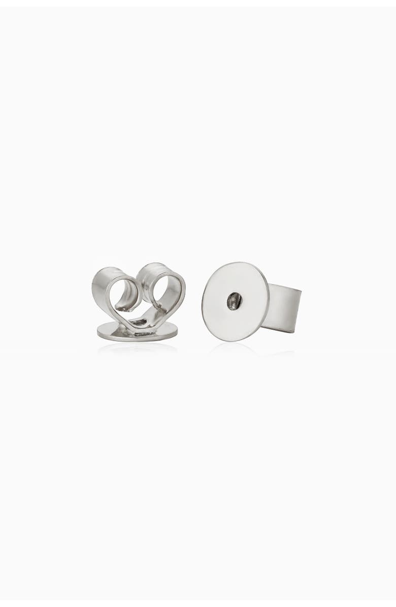Oradina 14K Gold Blossom Diamond Studs, Alternate, color, White Gold - Diamonds