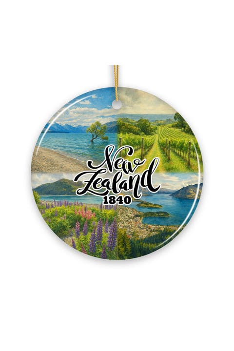 New Zealand 1840 Kiwi Heritage Ornament - Version 2