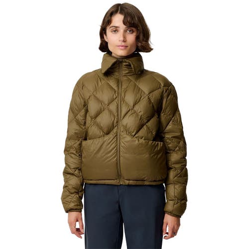 Hikerkind Packable Puffer Jacket In Green