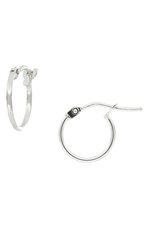 14K Gold Mini Hoop Earrings