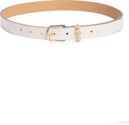 Kate Spade New York 25mm floral keeper belt