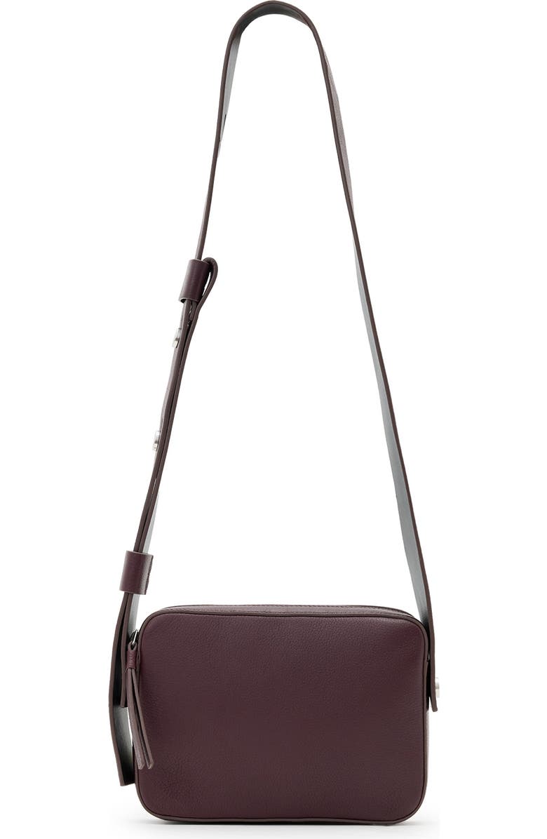 AllSaints Lucille Crossbody Bag, Main, color, Oxblood