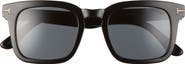 TOM FORD Dax 50mm Square Sunglasses