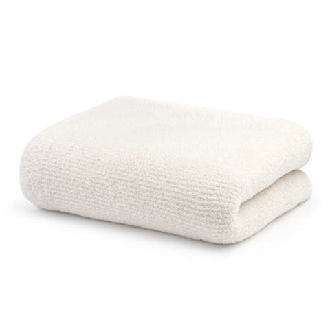 Throw - Soft Ribbed with Border - Kash-lite