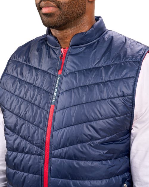 Black Clover Jaxon Vest In Blue